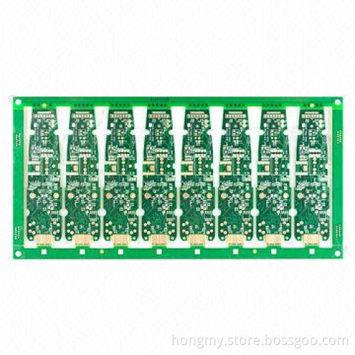 Double-sided PCB with 6oz Heavy Copper Thickness and 0.5mm Minimum Hole Diameter